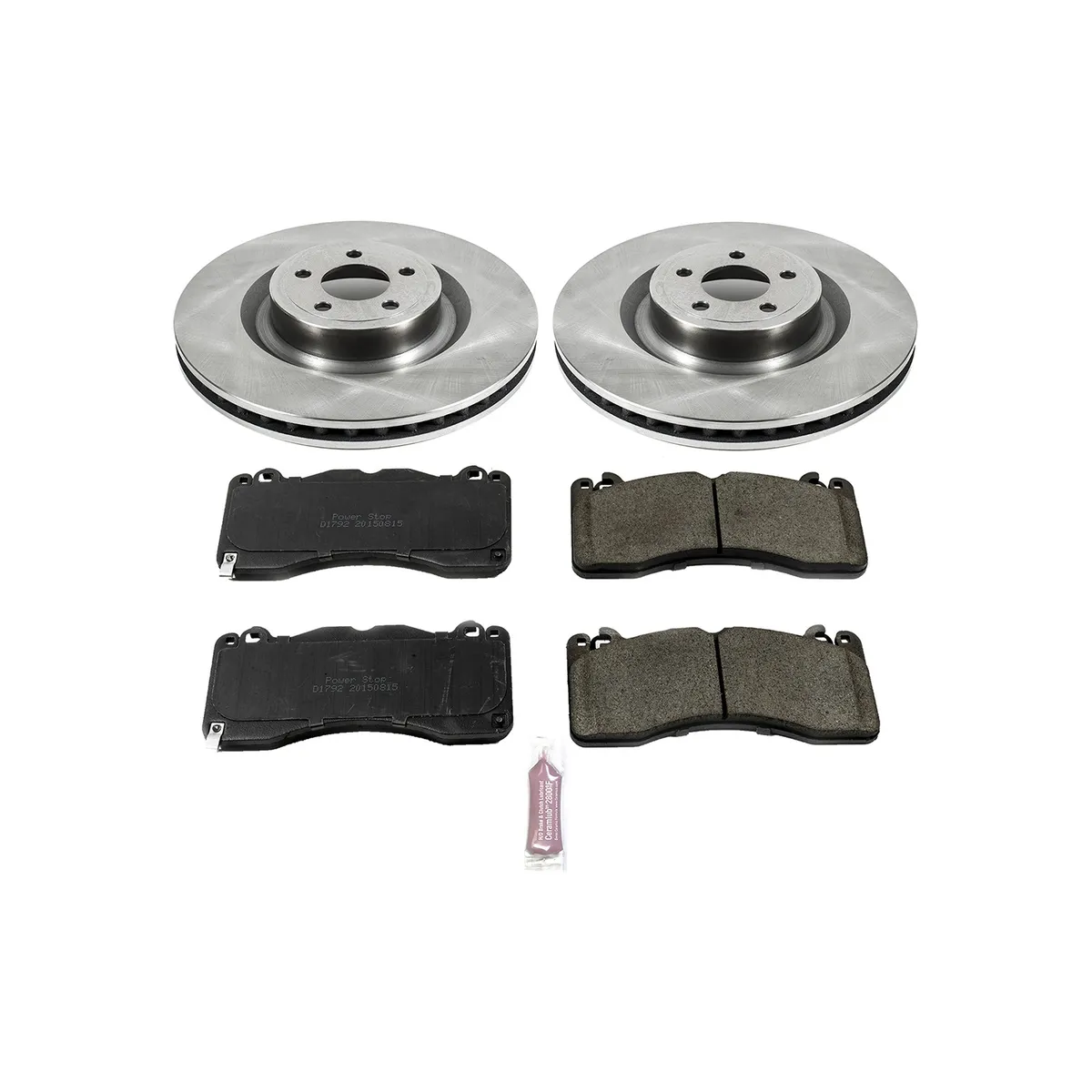Z17 Direct Replacement Kit: Rotors; Ceramic Pads W/Hardware product image