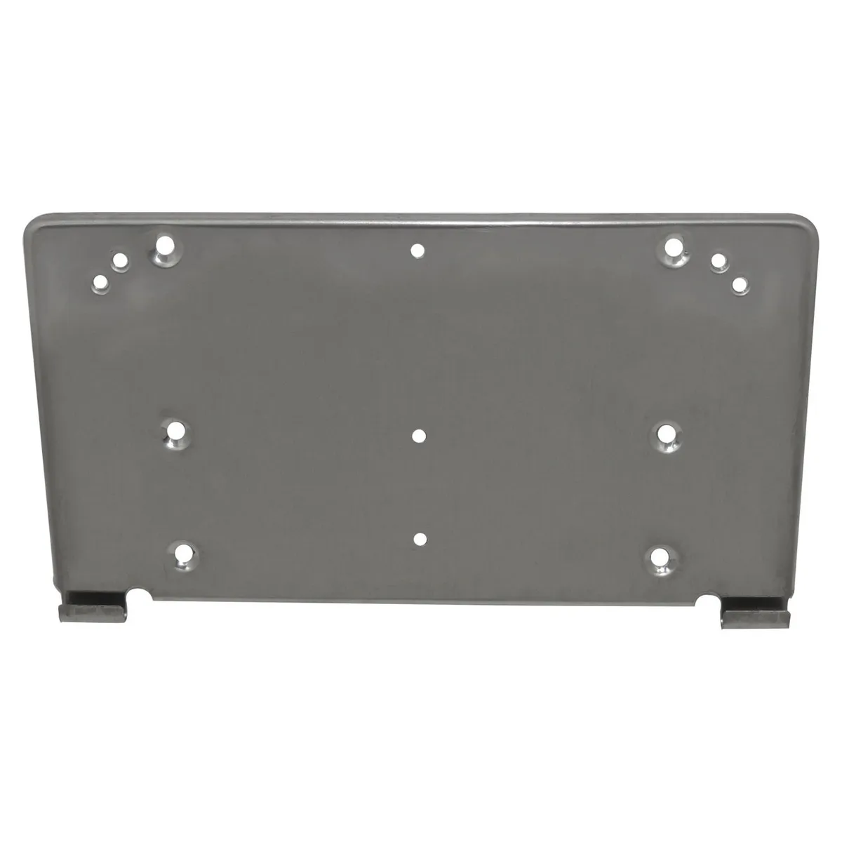 Crown Automotive Jeep Replacement License Plate Bracket 2007-2015 JK Wrangler (Rear); 2011-2015 WK Grand Cherokee (Front); 2015-2015 KL Cherokee (Front); 2008-2010 KK Liberty (Front); 2002-2002 KJ Liberty (Front); 2005-2007 KJ Liberty (Front); 2008-2010 JS Sebring, Avenger (Rear);