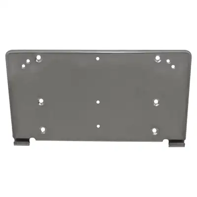 Crown Automotive Jeep Replacement License Plate Bracket 2007-2015 JK Wrangler (Rear); 2011-2015 WK Grand Cherokee (Front); 2015-2015 KL Cherokee (Front); 2008-2010 KK Liberty (Front); 2002-2002 KJ Liberty (Front); 2005-2007 KJ Liberty (Front); 2008-2010 JS Sebring, Avenger (Rear);