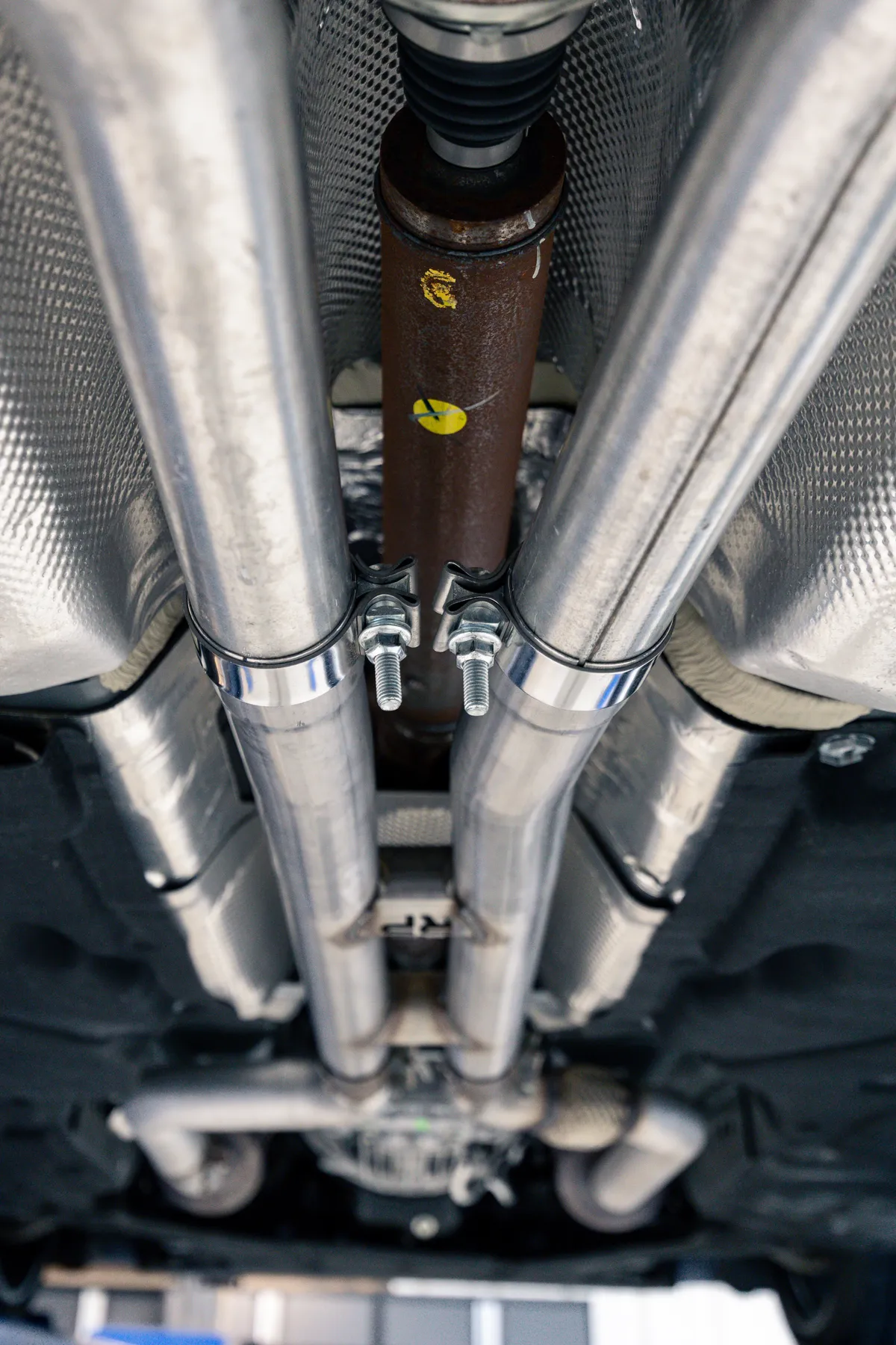 MBRP T409 Stainless Steel 2.5 H-Pipe Resonator Bypass 2024-2025 Ford Mustang GT 5.0L (S650) product image
