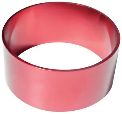 Proform Engine Piston Ring Compressor Tapered Fits 4.040 Inch Piston Bore Aluminum Red Anodized Proform