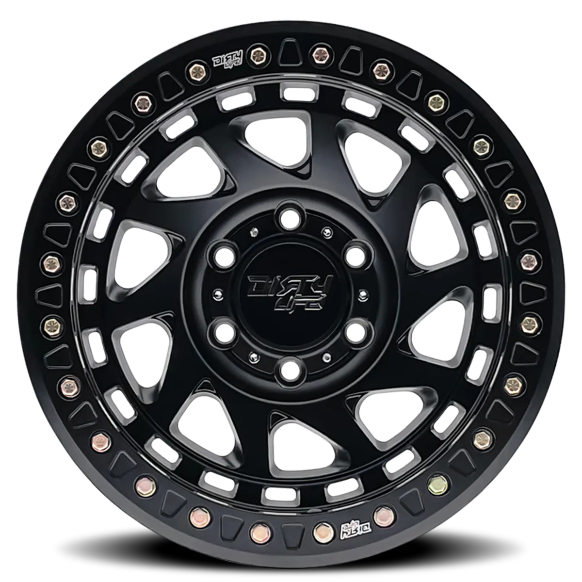 Dirty Life Race Wheels Enigma Race 9313 Matte Black 17X9 6-135 -12Mm 87.1Mm product image