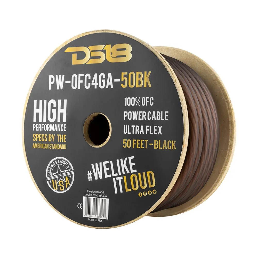 4-GA 100% OFC Ground, Power Cable, 50 Feet product image