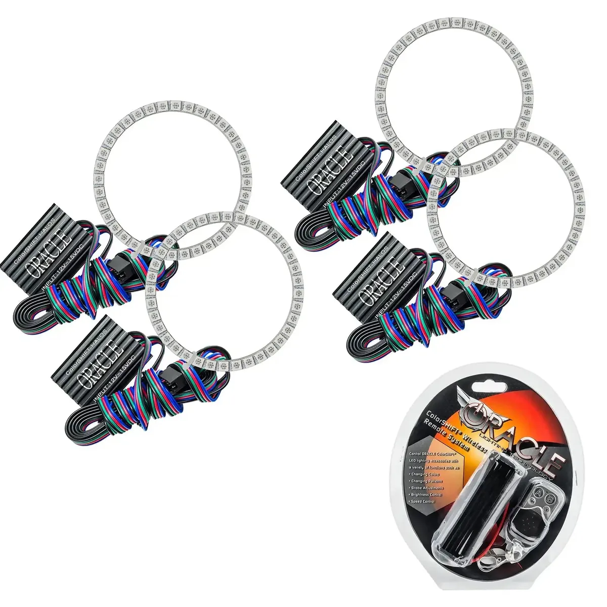 Oracle Lighting 2004-2010 Mercedes Benz Cls LED Headlight Halo Kit product image