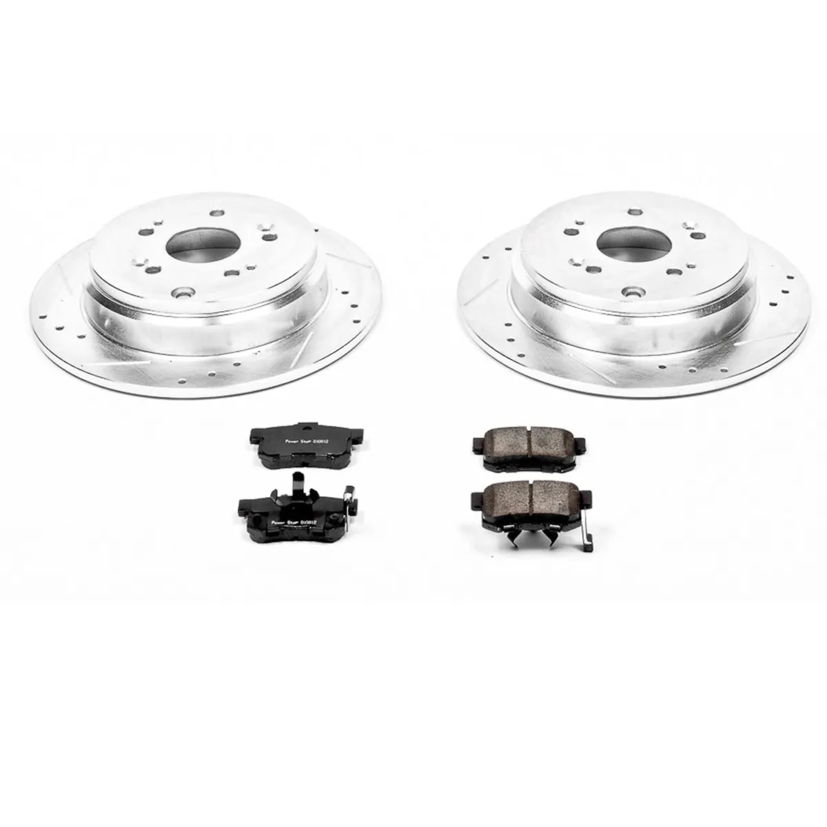 Z23 Evolution Sport Upgrade Kit: Drilled/Slotted Rotors; Carbon-Fiber Ceramic Pads W/Hardware product image