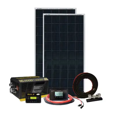 Go Power Solar-Elite: 400 Watt Solar Kit & i