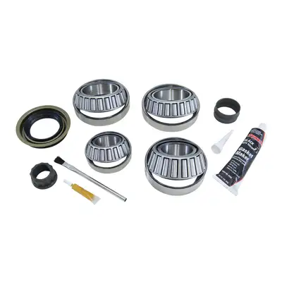 Yukon Gear And Axle Yukon Bearing installation kits are perfect for shops builders who have shims on the shelf and are looking to save cost over a Master Overhaul kit. This kit uses Timken bearings and races along with all high quality small parts. kit includes carrier bear