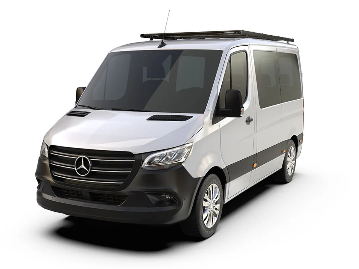 Mercedes Benz Sprinter L1H1144in SWBStandard Roof 2007-Current Slimpro Van Rack Kit - by Front Runner product image