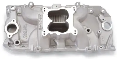 Edelbrock Edelbrock 7164 Performer RPM Big Block Chevy Oval Port Q-Jet Intake Manifold