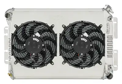COLD-CASE Radiators Camaro/Firebird Dual 12 Inch Fan Kit Auto Transmission For 67-69 Camaro/Firebird Cold Case Radiators