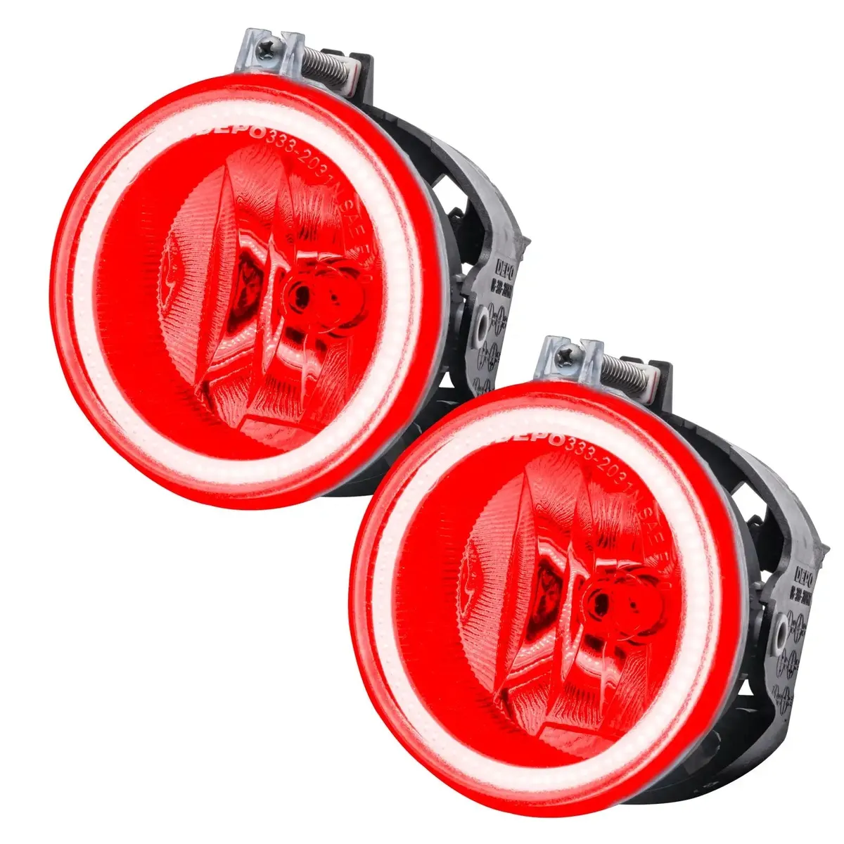 ORACLE Lighting 2011-2016 Jeep Patriot Pre-Assembled Halo Fog Lights - SMD / Amber product image