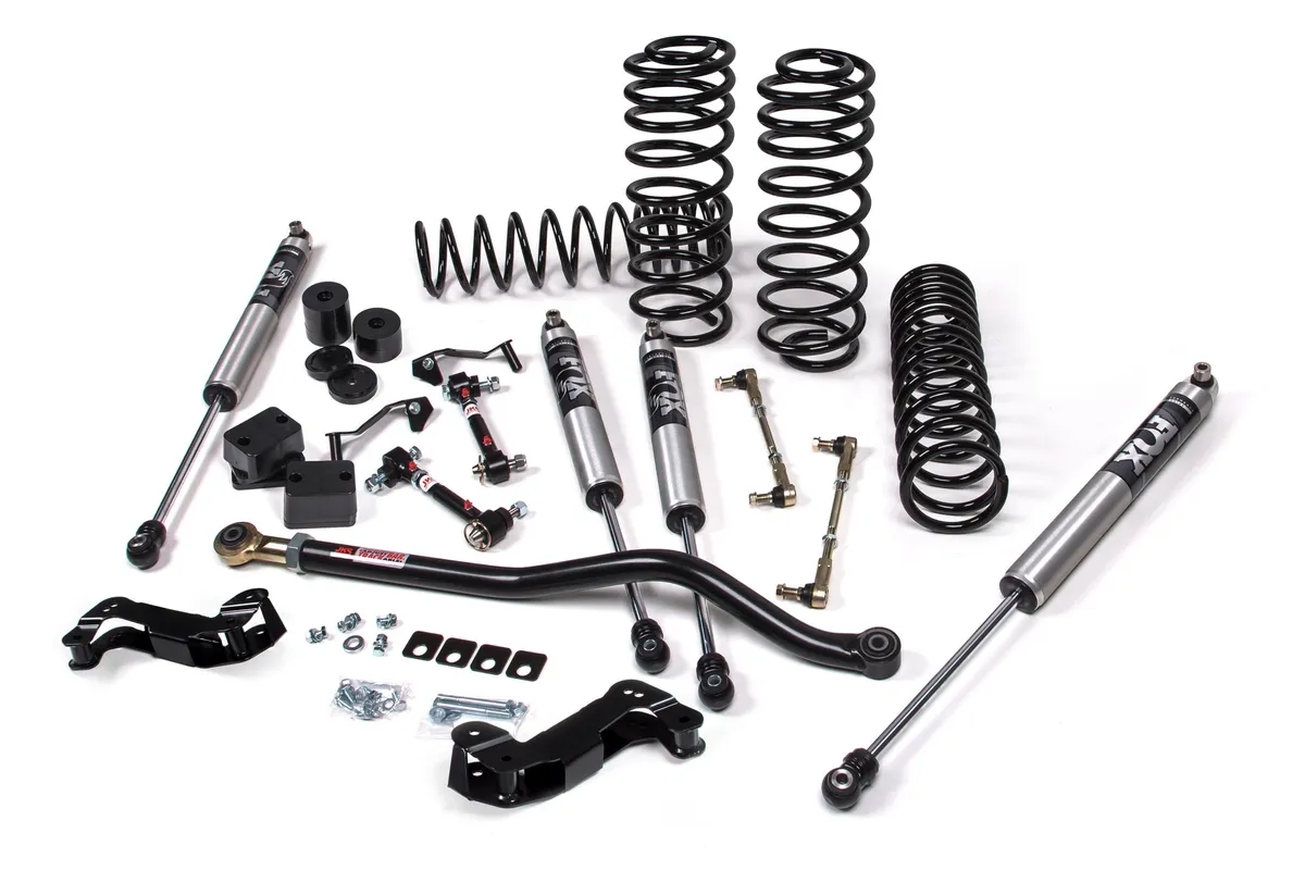 20212024 Jeep Wrangler (Jl) 3in Jkrawl Lift Kit 4xe Rubber Fox Shocks product image