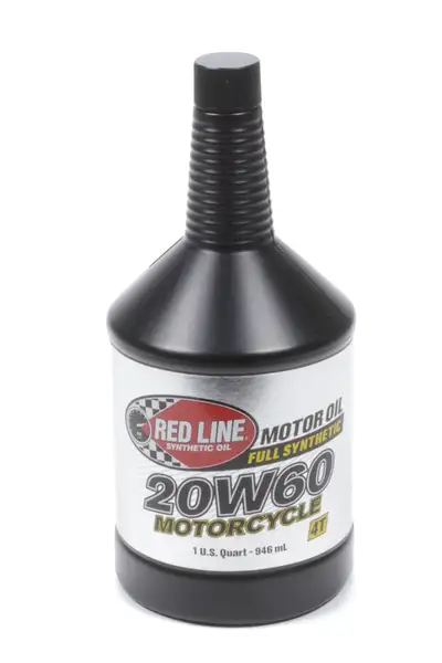 Red Line Oil 20W60 Synthetic Motor Oil 1 Quart Red Line Oil