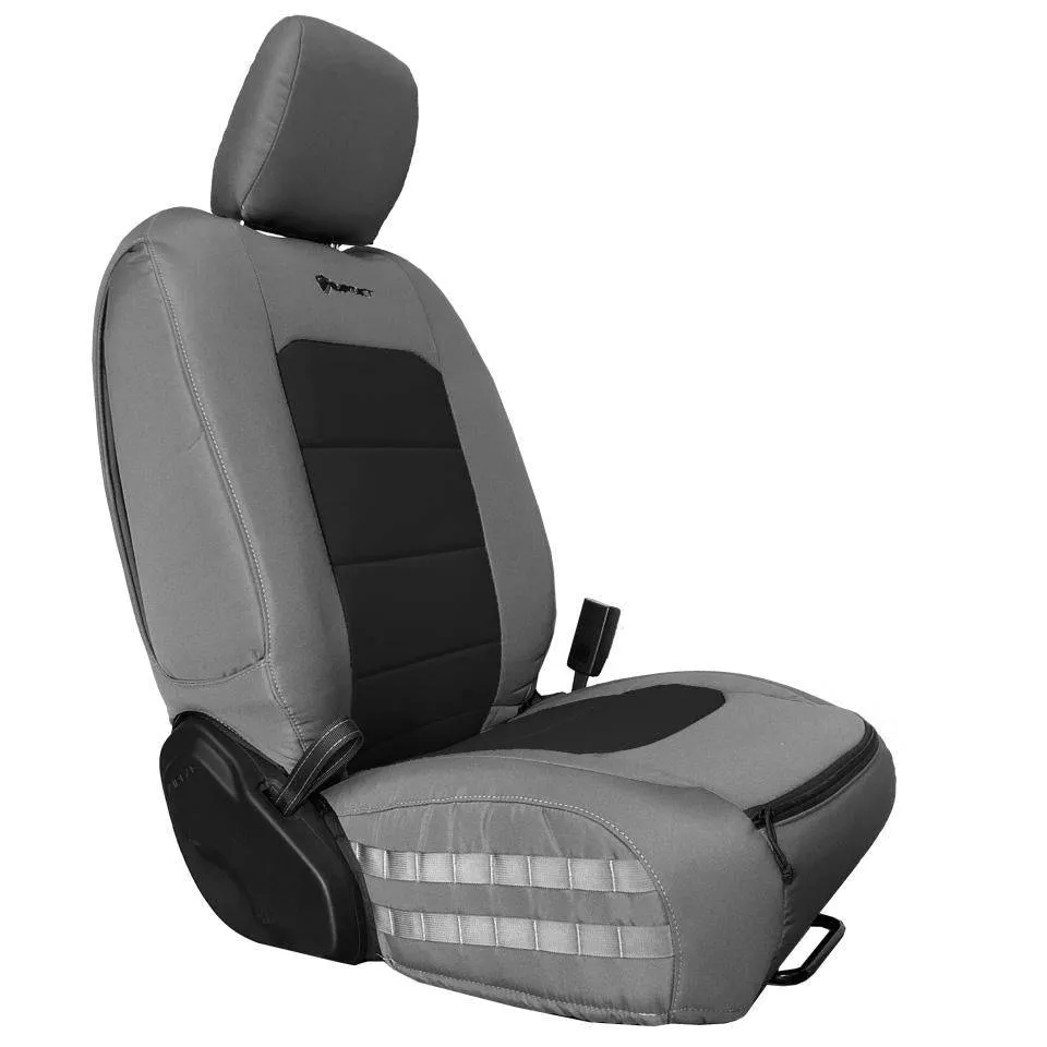 Tactical Seat Covers for Jeep® Wrangler JL & JLU 2024+ (NOT for Mojave or 392 Edition) Front Pair | Bartact® product image