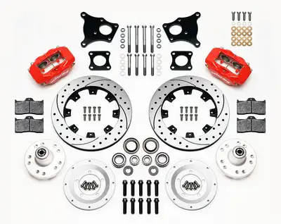 Wilwood Brakes 1969 - 1976 American Motors Forged Dynalite Big Brake Front Brake Kit (Hub) - 140-13395