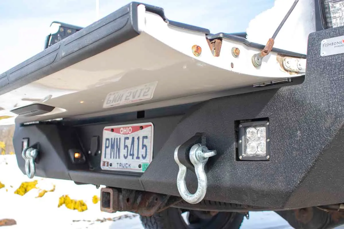 Fishbone Offroad Rear Bumper for 2005-2015 Toyota Tacoma FB22298 product image