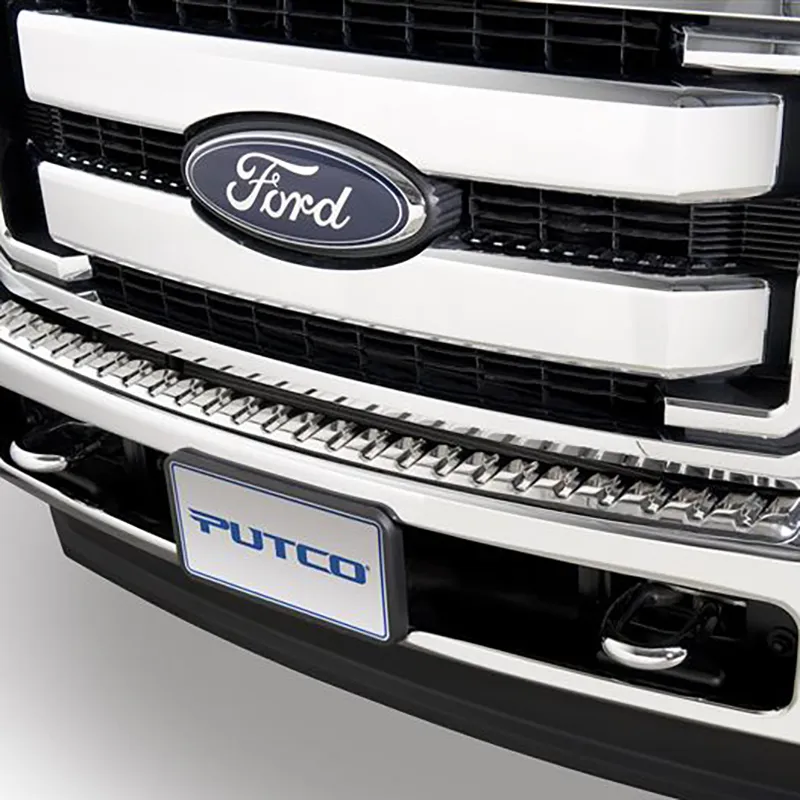 Putco Cadillac Escalade - Stainless Steel Rear Bumper Cover 2007-2013 Stainless Steel Bumper Covers