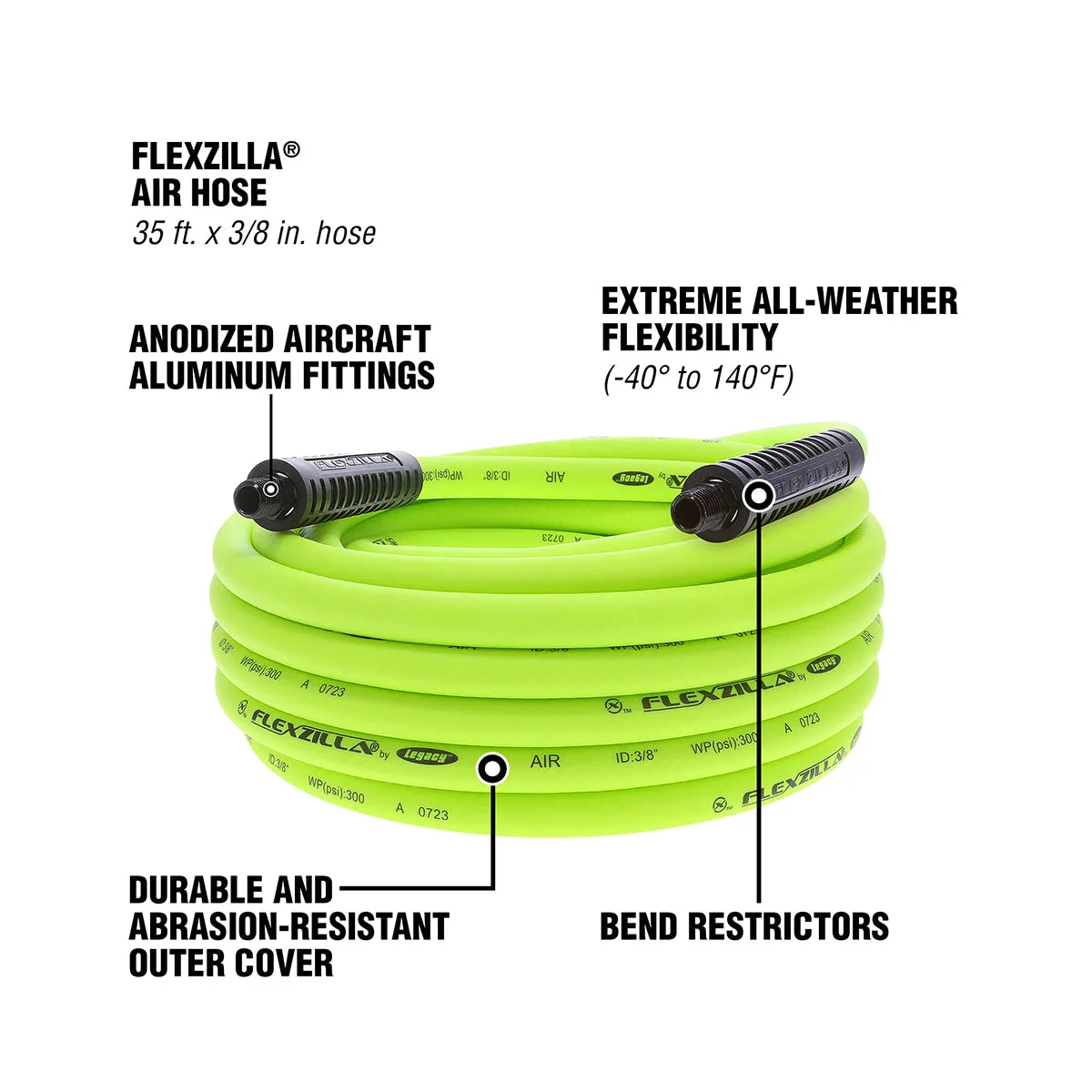fz Air Hose 1/2in 50ft 3/8mnpt product image