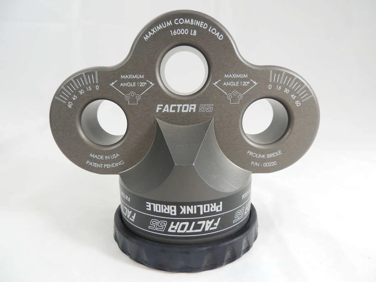 ProLink Bridle Shackle Mount Assembly Anodized Gray Factor 55 product image
