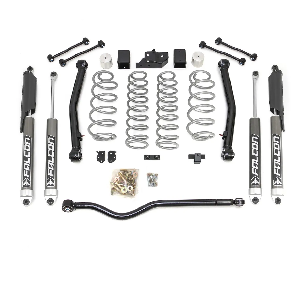 18c Jeep Wrangler JL Terrain Flex 2arm Coil Spring 3.5in Lift Kit W/Falcon 2.1 Monotube Shocks product image