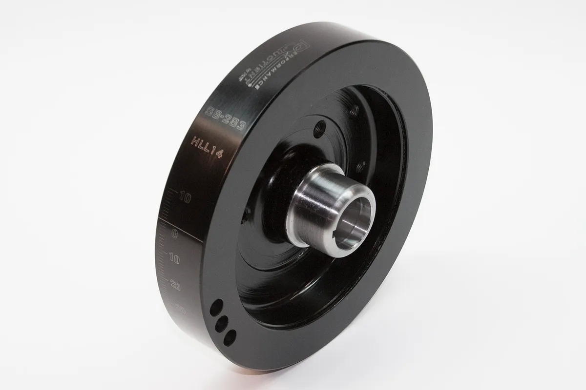 Damper Race Sfirated Chev 262350 5587 8.00in od Black product image