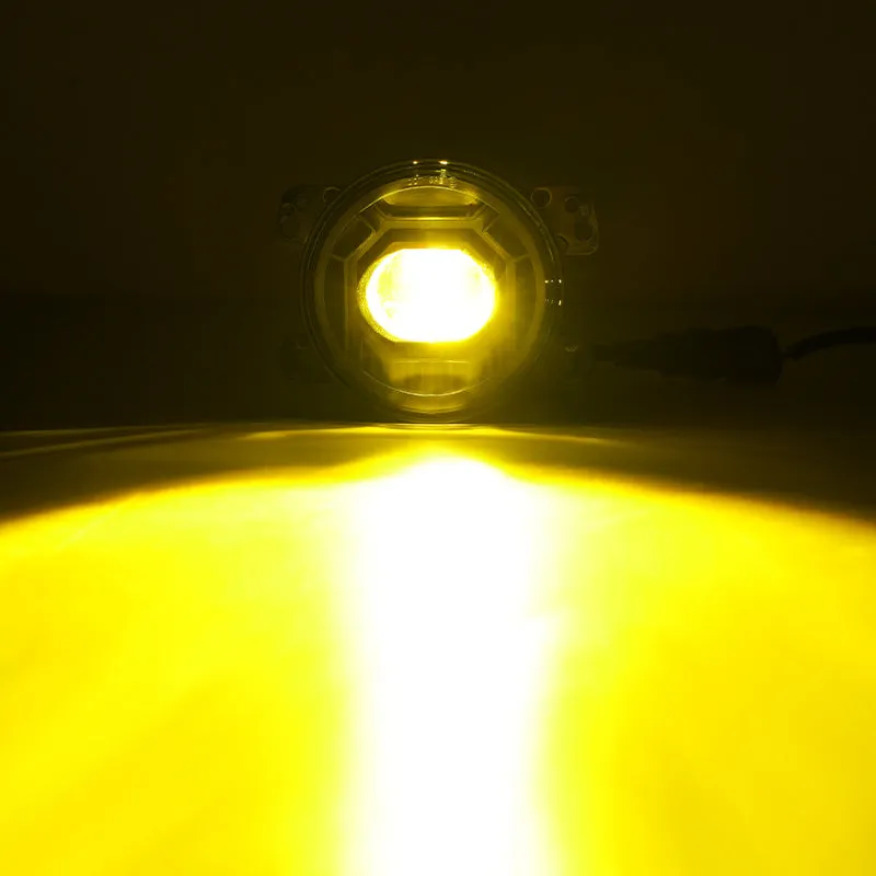 LED Factory Mart 4" 30W Dual Color LED Fog Lights for Jeep Wrangler product image