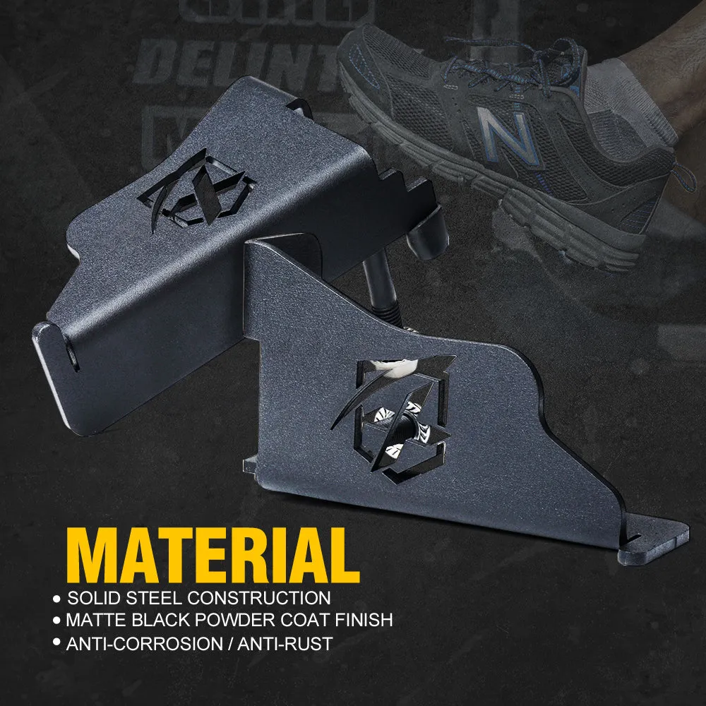 Xprite Front Foot Pegs with Logo for 2007-2018 Jeep Wrangler JK product image