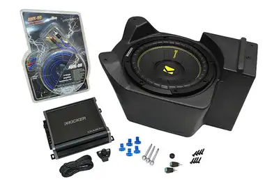 Select Increments Select Increments Sono-Pod w/ Kicker Subwoofer and Amplifier Kit - LJ/TJ/YJ/CJ7