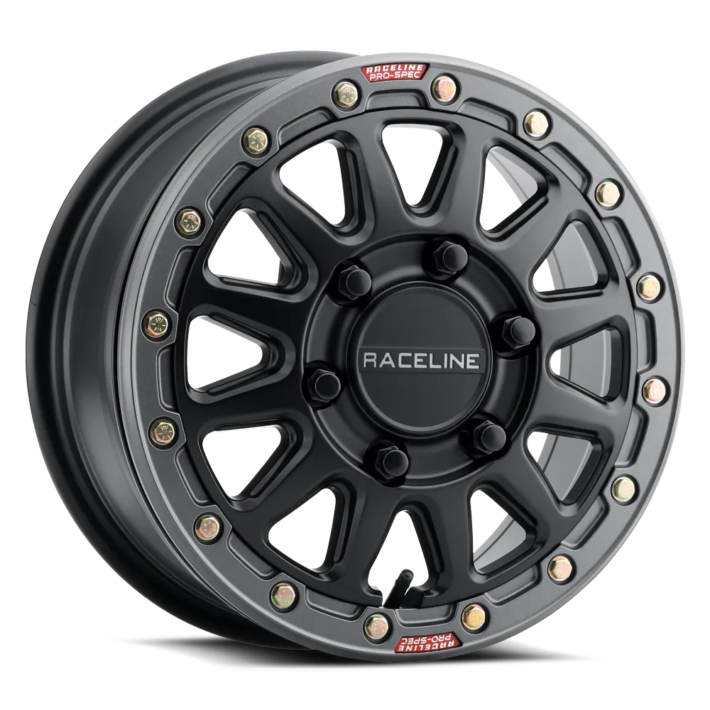 A14bg Alpha UTV Beadlock Black W/Gunmetal Ring 15x7 5x114.3 +25 product image