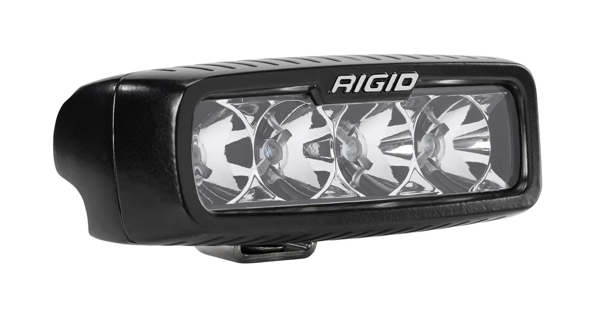 RIGID Industries 904113 SR-Q Series PRO, Flood Optic, Surface Mount, Black Housing, Single product image