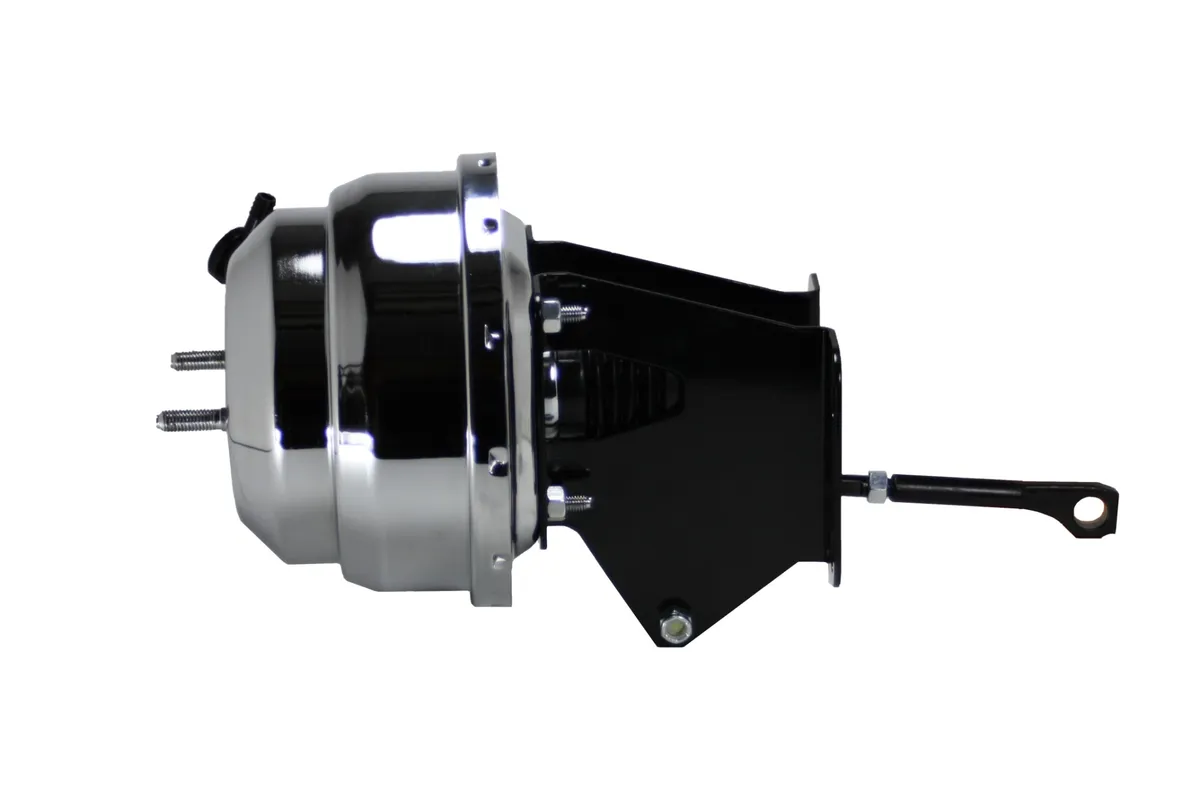 LEED Brakes 8 inch dual power booster, 1 inch bore master (Chrome) product image