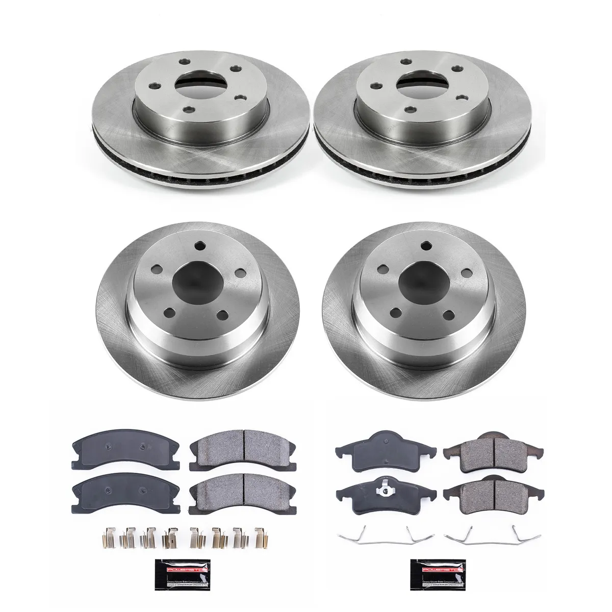 Z17 Direct Replacement Kit: Rotors; Ceramic Pads W/Hardware product image