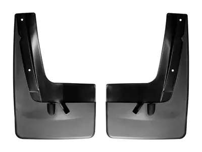 Weathertech Black No Drill MudFlaps GMC Acadia 2013 + Vehicles with no fender flares or fender lip moulding