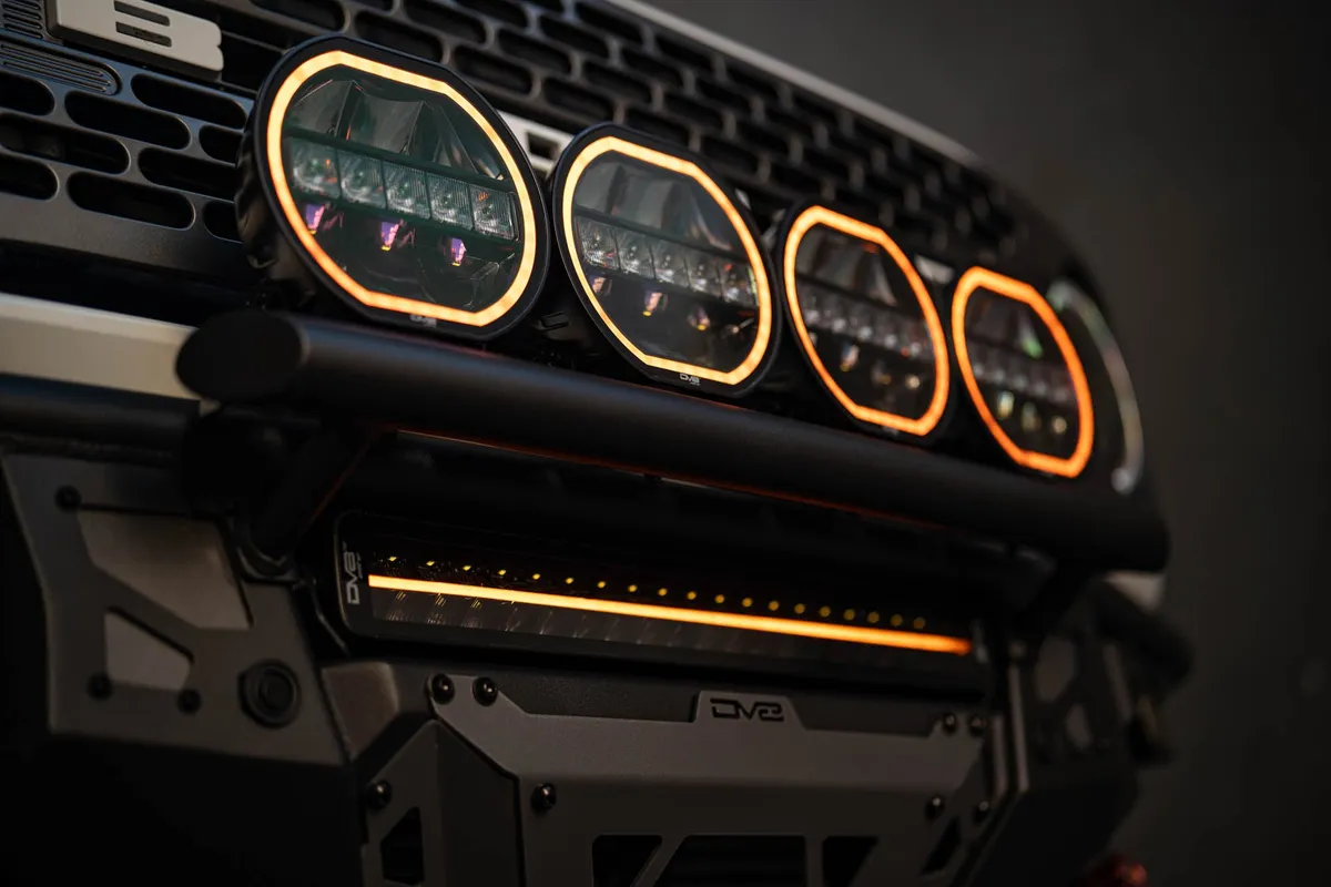 DV8 Offroad 20-Inch Halo Elite Dual Row Light Bar w/ Accent Light product image