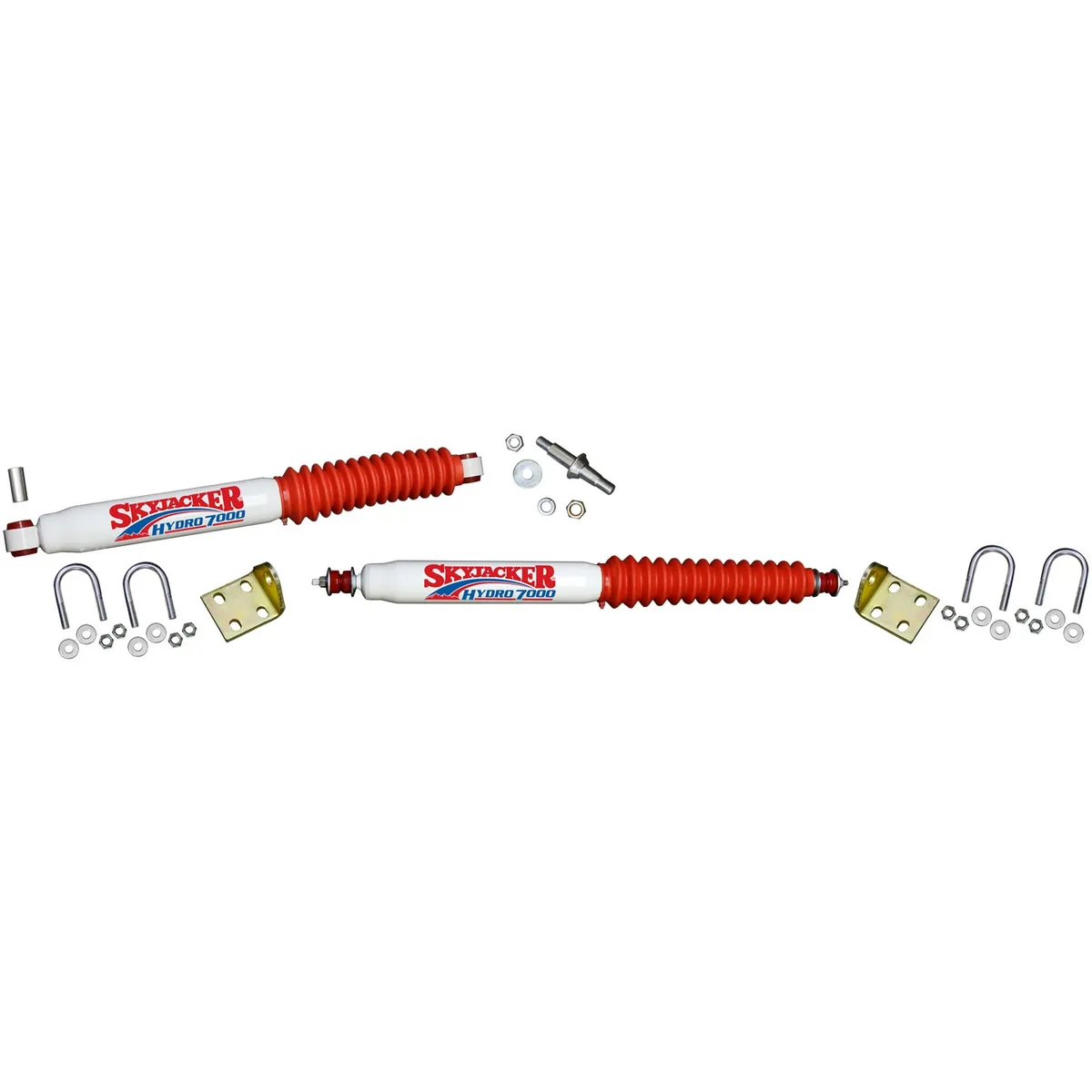 Steering Stabilizer Dual Kit 97-06 Jeep Wrangler 97-06 Jeep TJ Skyjacker product image