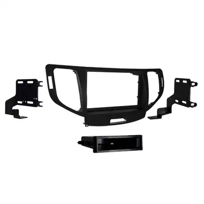 Metra Electronics Custom Fit Mounting Kit; ISO DIN Radio Provision w/Pocket; Incl.: Radio Trim Panel/Radio Brackets/Pocket/Screws;