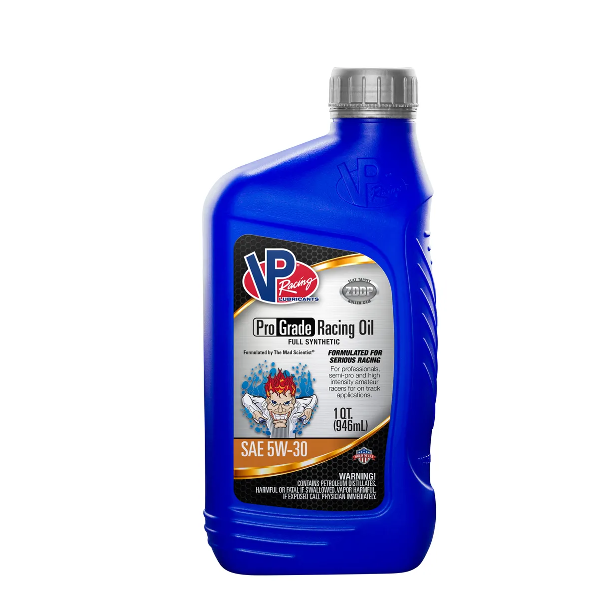 VP Racing Fuels 2725 VP Full SYN 5W-30 Pro Grade Racing Oil Qt product image