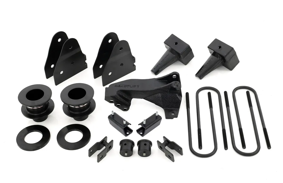 ReadyLift 17c Ford F250/F350 Super Duty 4wd(1pc Drive Shaft Only) 3.5in Sst Lift Kit W/4in Tapered Blocks