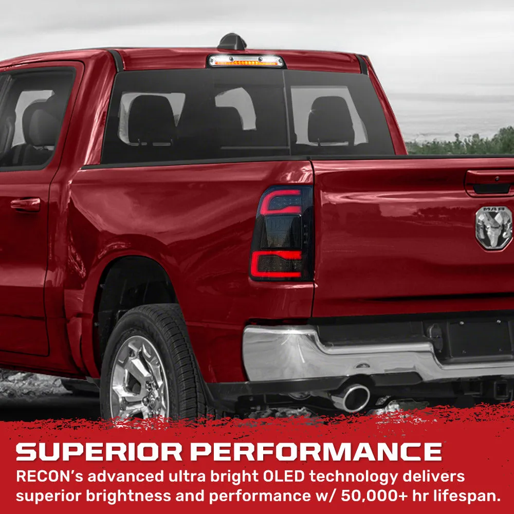 LED 3rd Brake Dodge 19-21 RAM 1500 And 19-21 RAM 2500 3500 - Ultra High Power Red LED 3rd Brake Light Kit w Ultra High Power Cree Xml White LED Cargo Lights - Clear Lens product image