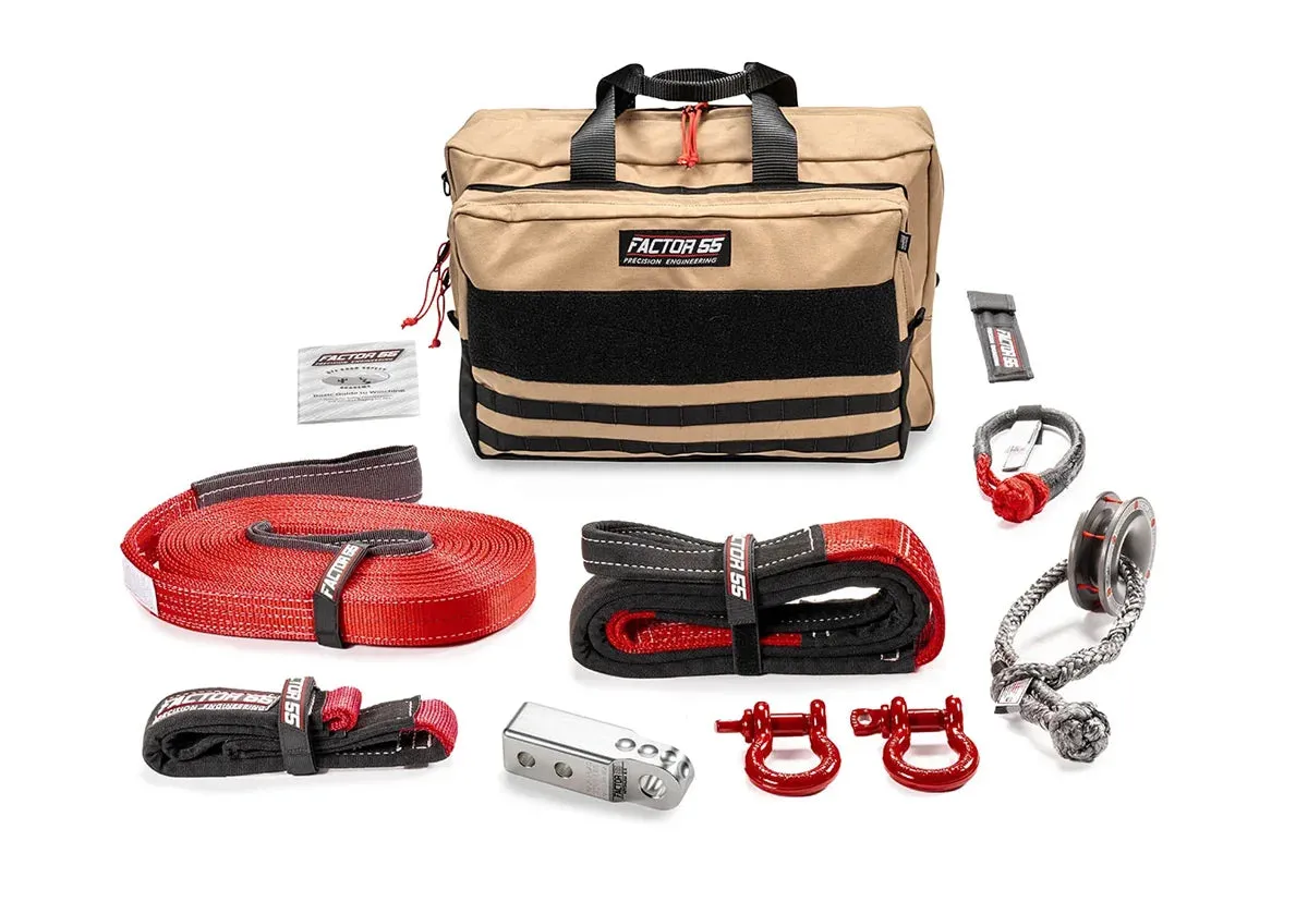 Factor 55 00475-01-Large Sawtooth Winch Accessory Kit (Red Hitchlink And Large Bag) product image