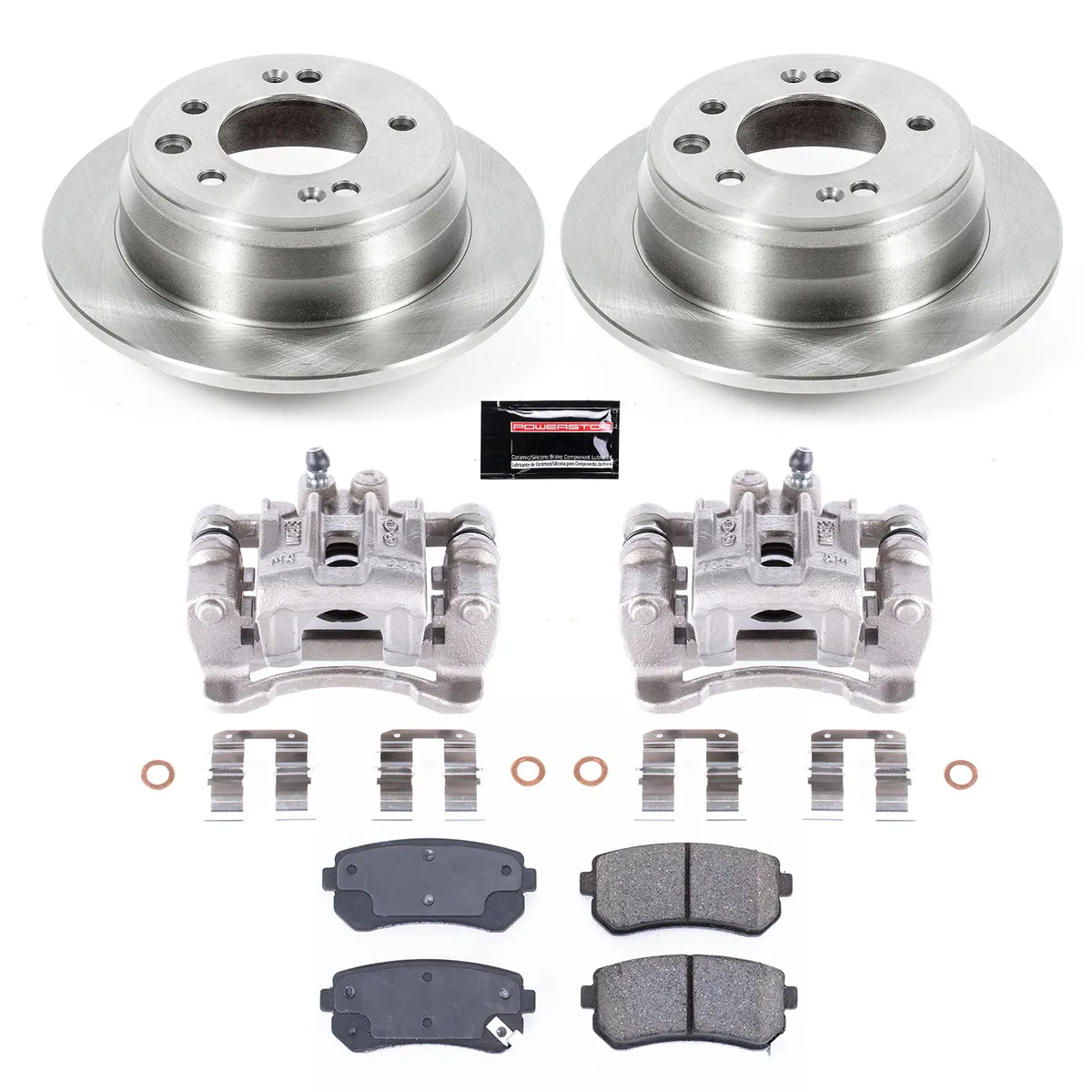 Z17 Direct Replacement Kit: Rotors; Ceramic Pads; Calipers product image