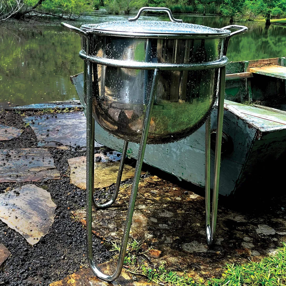 15-gal Stainless Steel Kettle with Stand product image