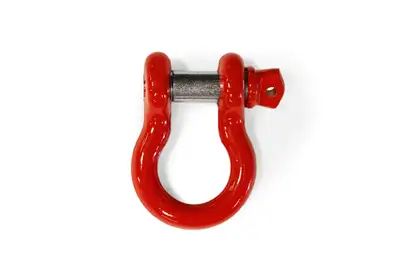 Steinjager Steinjäger Recovery and Towing Wrangler JK 2007-2017 D-Ring Shackles Red Baron