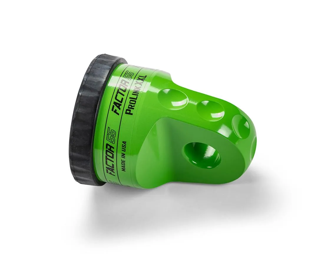 Factor 55 00210-08 Prolink XXL Winch Shackle Mount -- Green product image