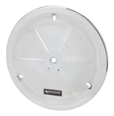 Allstar Performance Aluminum Wheel Cover Weld Louvered Polished