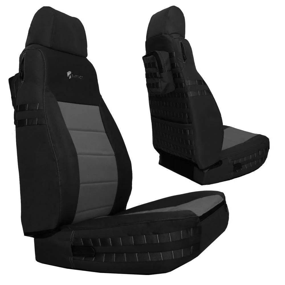 Front Tactical Seat Covers For Jeep® Wrangler TJ / lj 2003-06 Bartact (Pair) w/ Molle | Bartact product image