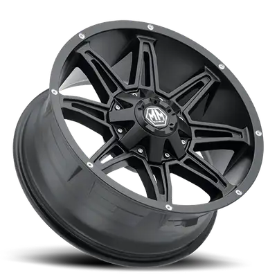 Mayhem Mayhem Offroad Wheels Rampage 8090 MB 20x10 Black -25 Off Set 6 Lug 4.52 BSM 106 Bore Cast Aluminum
