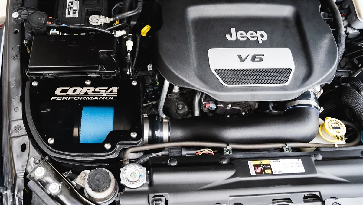 Closed Box Air Intake | 2012-2018 Jeep Wrangler JKU/JK 3.6L (44412) product image