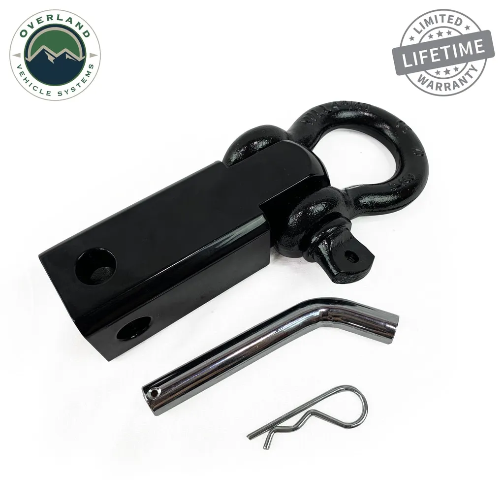 Receiver Hitch D-Ring Receiver Mount Recovery Shackle Overland Vehicle Systems product image