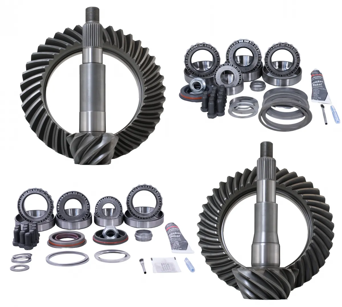 Revolution Gear & Axle Ford F-150 1997-2008 Gear Package 8.8-8.8R Front and Rear 4.88 gears and Master install kits